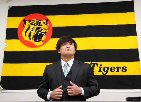 阪神・前川「悔しい１年」　プロ入り後初の減俸１００万減でサイン　「自分を信じ抜いて、一つの軸を中心に」レギュラー獲る