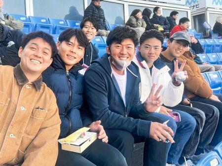 阪神ドラ1・立石 青学大連覇生観戦で決意新た 中日ドラ1・中西&DeNAドラ1・小田の活躍に「切磋琢磨していきたい」