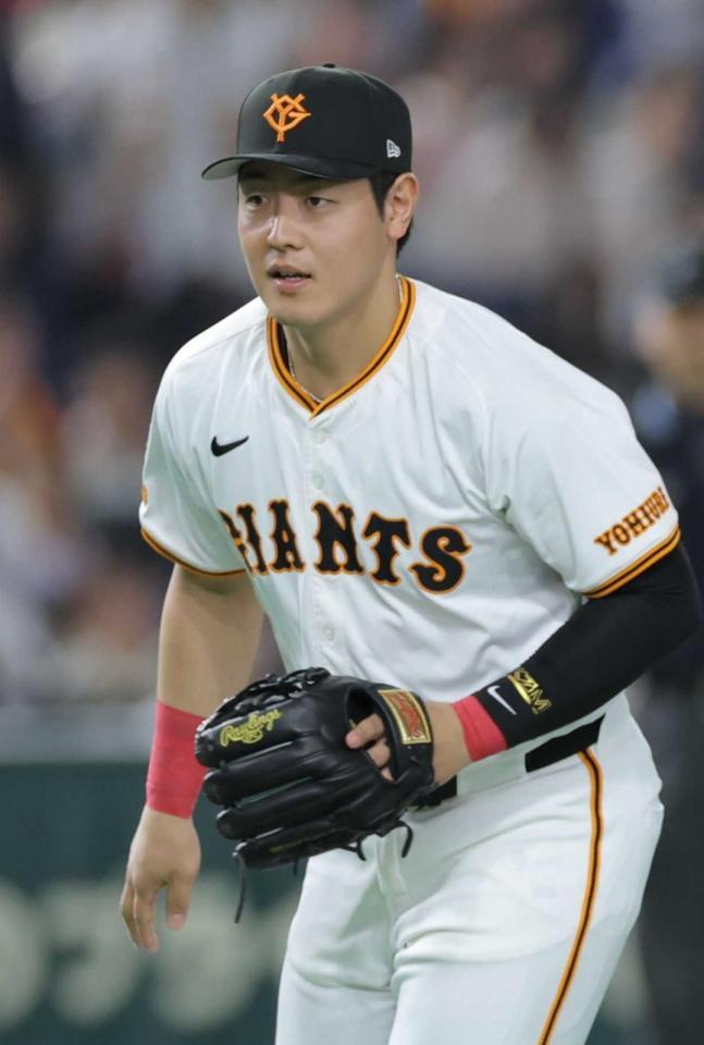 　ゴールデングラブ賞３度受賞の岡本