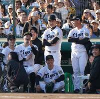 　ファン感謝デーを楽しむ森下（中央下）ら（撮影・西田忠信）