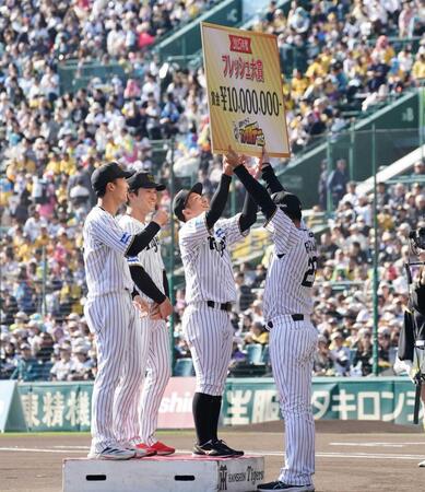 阪神・伊原 フレッシュ大賞に選出 まじめすぎる賞金の使い道