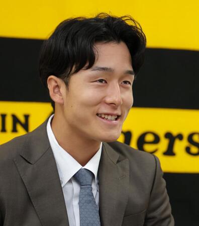 阪神・小幡は1500万アップの4000万円で更改「1年間フルに戦うことが目標」球団がデバニー獲得に動く中、遊撃レギュラー狙う