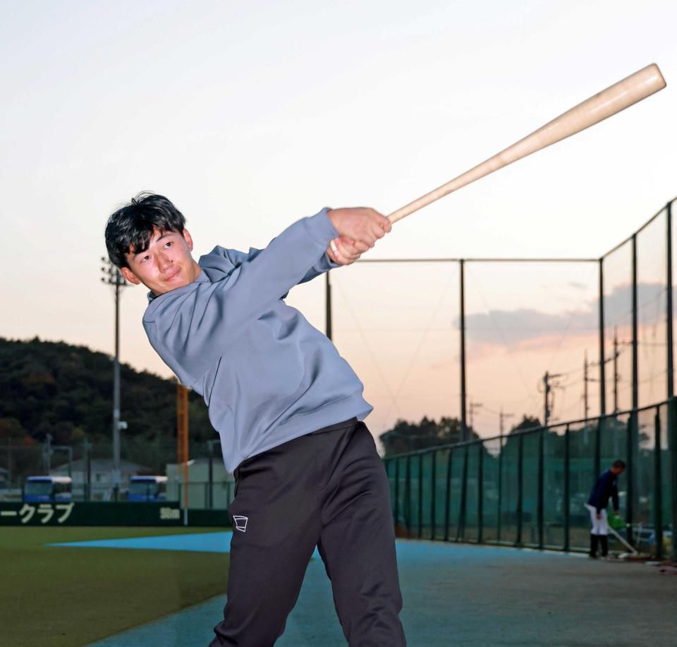 阪神・ドラ1立石 地元No．1スターに！母校凱旋で誓った 山口を虎に