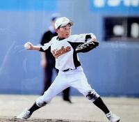 　華浦スポーツ少年団で活躍した立石（家族提供）