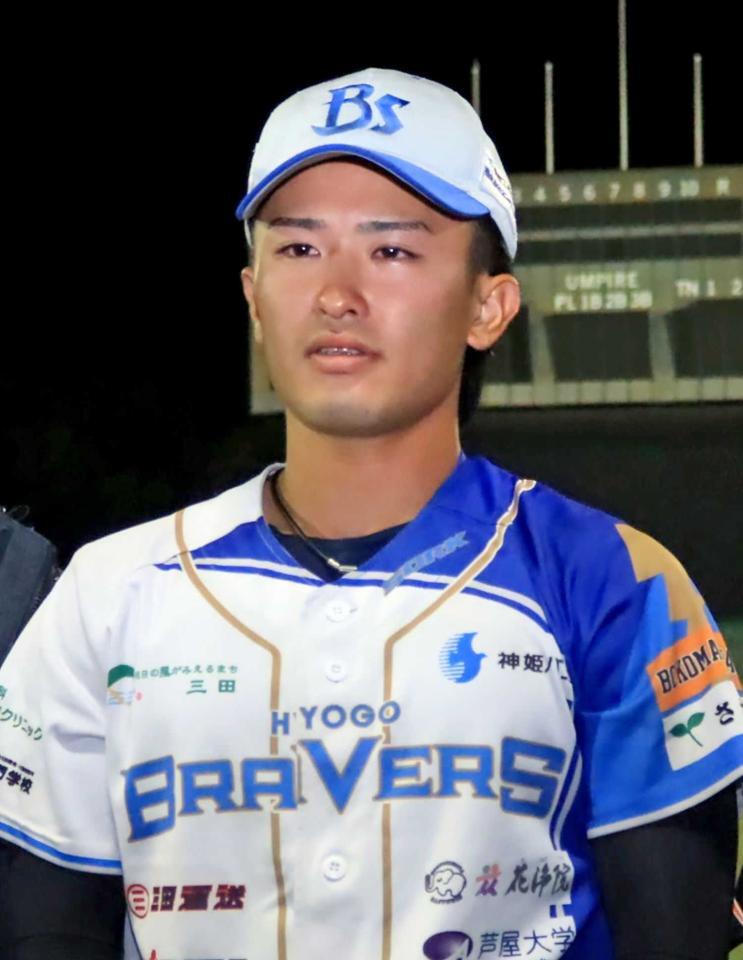 　阪神育成２位の山崎照英