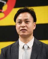 　増額で契約を更改した大竹（撮影・西田忠信）