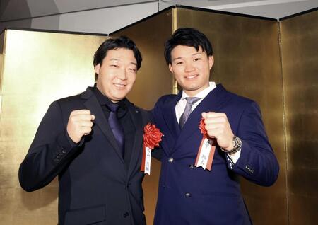 阪神・森下　虎党に宣言「ホームラン王とりたいです！」　うらやましかったＮＰＢアワード佐藤輝らの表彰「こだわってやりたい」