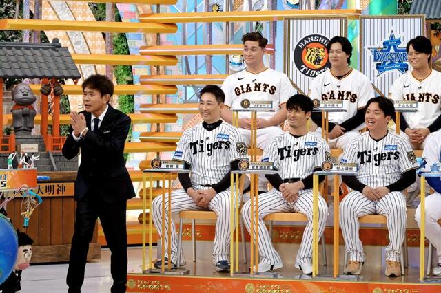 阪神・村上 新選手会長磨く浜ちゃん流トーク術 「ジャンクSPORTS