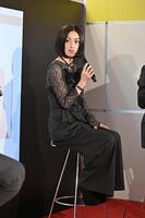 　掛布雅之ＯＢ会長とのトークショーに登場した酒井法子（撮影・西田忠信）