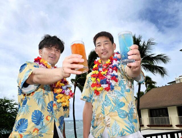 阪神“サカザキ”コンビ ハワイでの誓い
