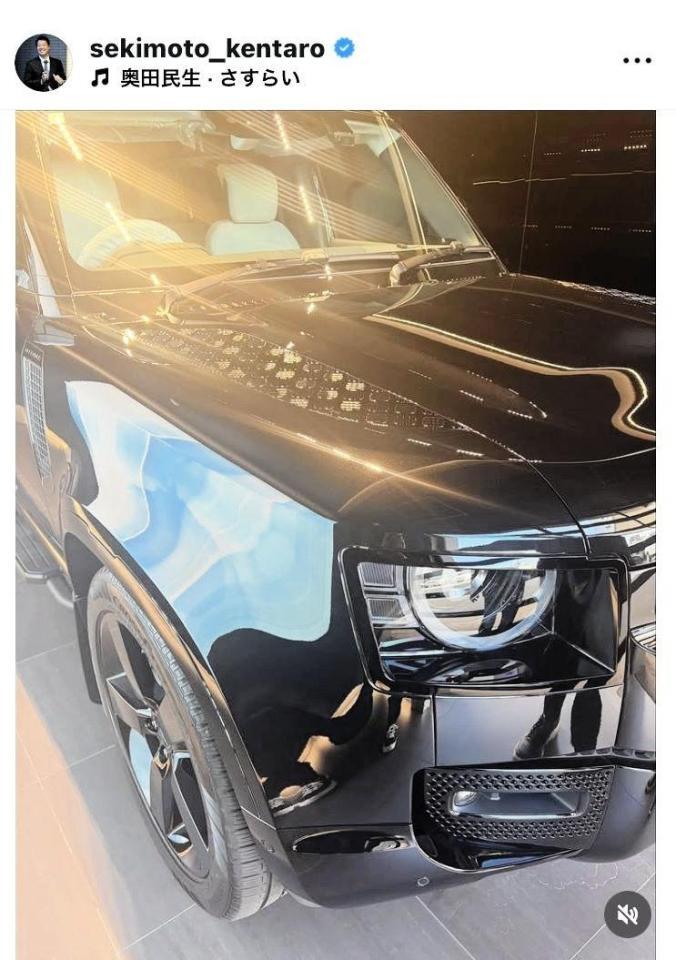 　関本賢太郎氏のインスタグラム（＠ｓｅｋｉｍｏｔｏ＿ｋｅｎｔａｒｏ）から