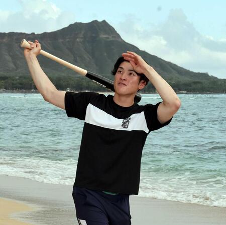 　確信本塁打をイメージする！？高寺