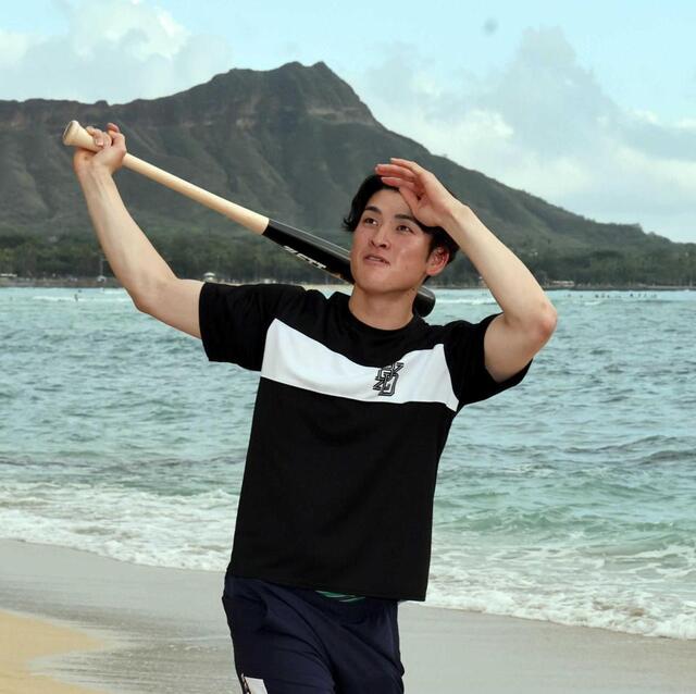 　確信本塁打をイメージする！？高寺