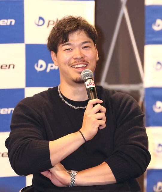 阪神・佐藤輝　尊敬する選手｢大山さん｣
