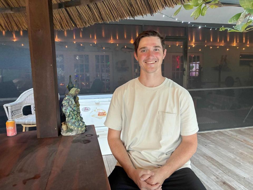 　阪神と契約したイーストン・ルーカス（球団提供）