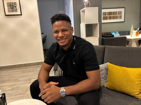 阪神が獲得を発表したダウリ・モレッタ（球団提供）