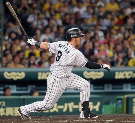 　阪神時代のマートン氏