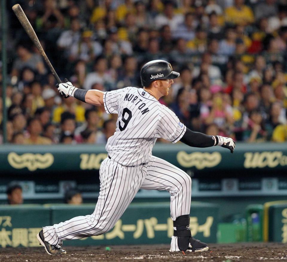 　阪神時代のマートン氏