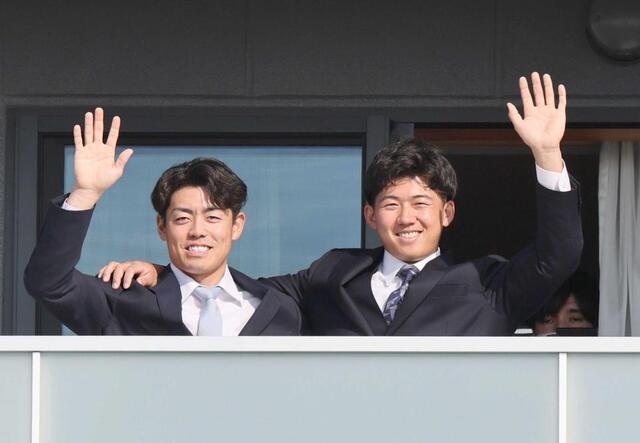 阪神ドラ1・立石 森下タンブラーで日本一の祝杯あげる「大切にする