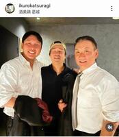 葛城育郎氏のインスタグラム（＠ｉｋｕｒｏｋａｔｓｕｒａｇｉ）から