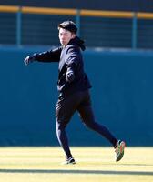 アップする石井（撮影・山口登）