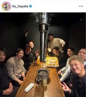 　伊藤隼太氏インスタグラム＠ｉｔｏ＿ｈａｙａｔａより