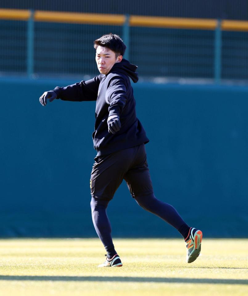 アップする石井（撮影・山口登）