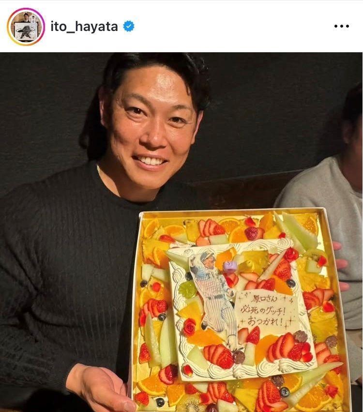 　伊藤隼太氏インスタグラム＠ｉｔｏ＿ｈａｙａｔａより