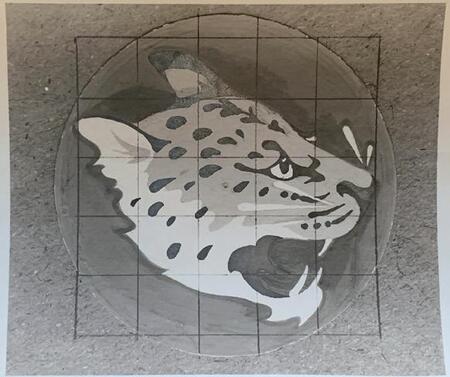 早川源一氏制作ジャガーマーク（球団提供）