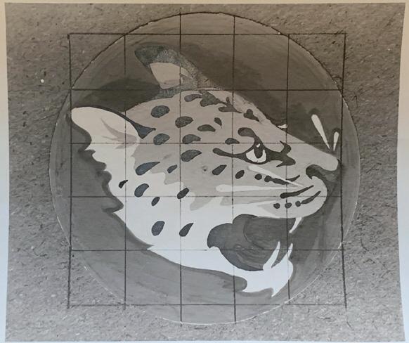 早川源一氏制作ジャガーマーク（球団提供）