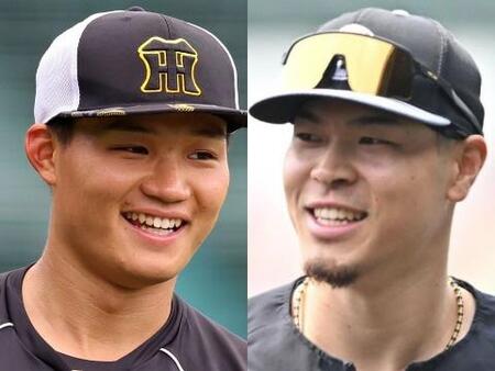 阪神　アイブラック兄弟が初日からフリーで快音を連発　佐藤輝は８本、森下は１０本の柵越えで宜野座沸かせる