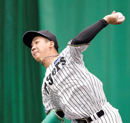 阪神・伊原　宜野座組最多１０１球「球数」意識　直球の質向上へ「納得するまで投げた」昨季の反省、２年目飛躍へ