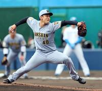 先発し好投する茨木（撮影・田中太一）