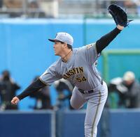 　９回、力投する木下（撮影・西岡正）