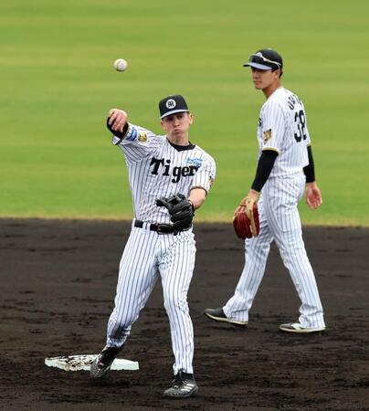 ノックを受けるディベイニー（撮影・山口登）