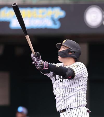 ２回、ソロを放つ大山（撮影・西田忠信）