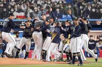 　日本一を果たしたオリックス＝２０２２年