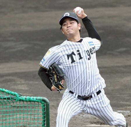 阪神・高橋　５年ぶり宜野座マウンド「皆さんの前で投げることができて良かった」初の開幕ローテへ「割って入る」