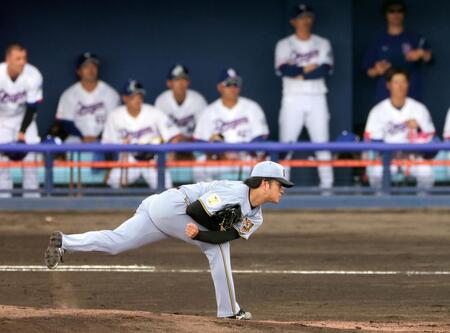 先発し力投する高橋（撮影・山口登）