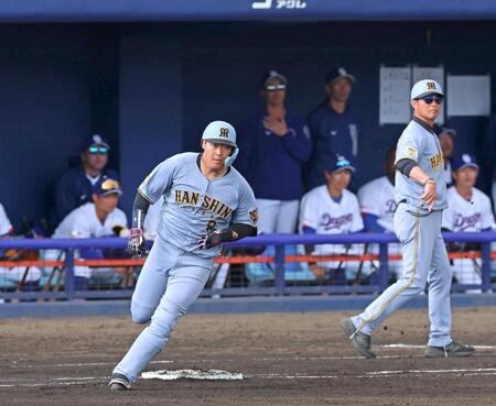阪神・大山３安打　ＯＰ戦初戦から開幕５番の貫禄　佐藤輝と森下不在感じさせず「しっかりやりたい」
