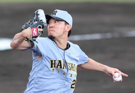 阪神・伊藤将　打球直撃の左膝心配なし２回１安打無失点　開幕ローテ入りへ「いいコースに（球が）いっている」