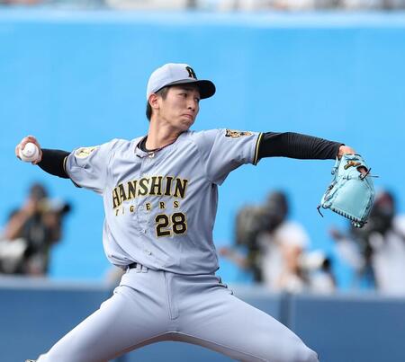 ４回、レイエスに対して投球する今朝丸（撮影・西田忠信）