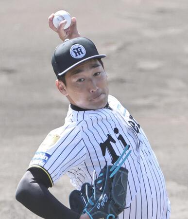 ライブＢＰで投げりる岩崎（撮影・田中太一）