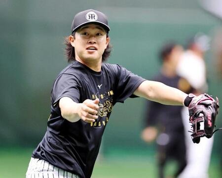 阪神・浜田　開幕スタメン照準　藤川監督からＭＶＰ指名「ありがたい」空白の左翼争い「どんどん打ってアピール」