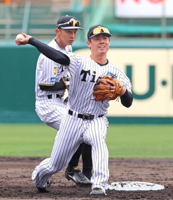 阪神・谷端＆岡城 ルーキーコンビが甲子園初見参！憧れ聖地に感動「広