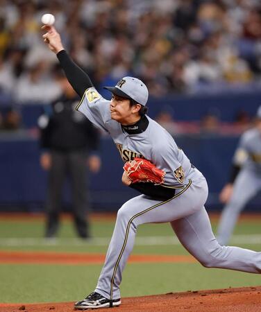 力投する先発の才木（撮影・西田忠信）