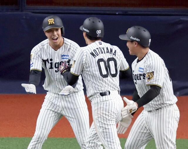 阪神ドラ3岡城プロ初安打&初適時打