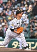 先発し力投する大竹（撮影・星野楽）