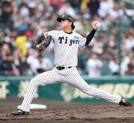 ４回から登板する高橋（撮影・西田忠信）