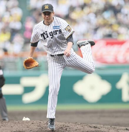 先発し、投げ込む大竹（撮影・田中太一）